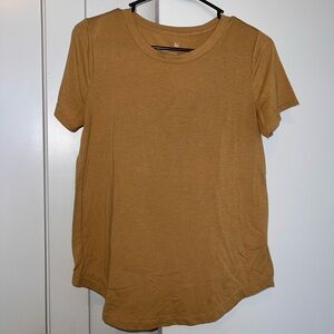 SO Women's Gold Short Sleeve Top